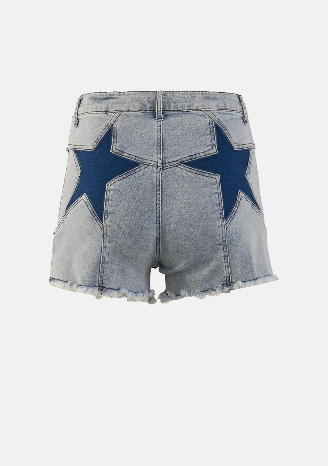 Back Star Detail Shorts