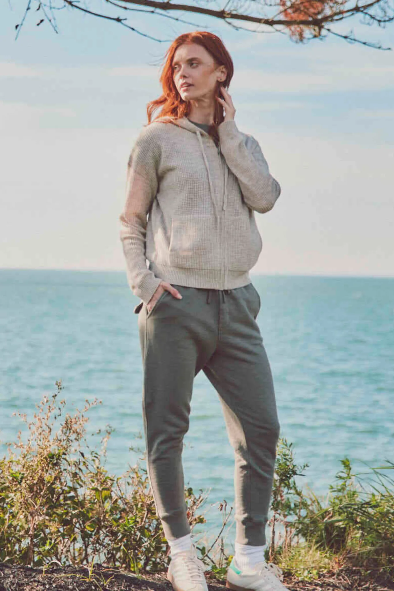 Beach Lane Cashmere Hoodie