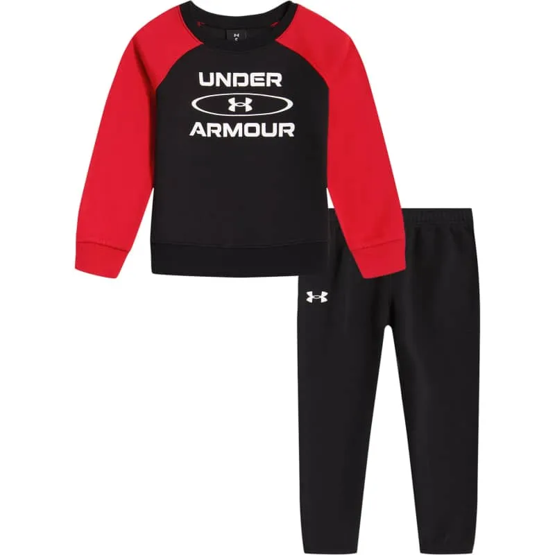 Black Raglan Crewneck Set | Under Armour