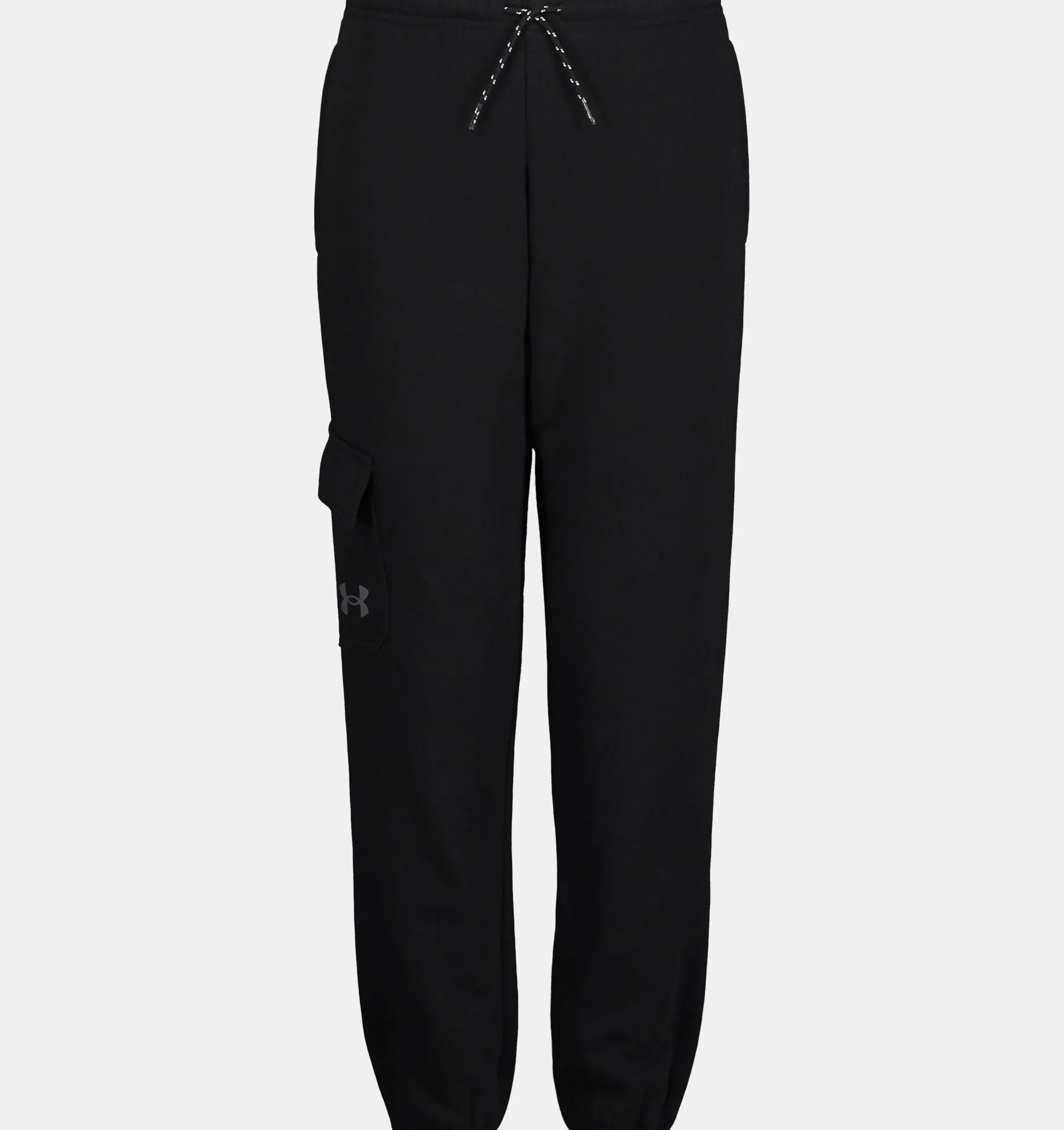 Boys Black Cargo Joggers | Under Armour