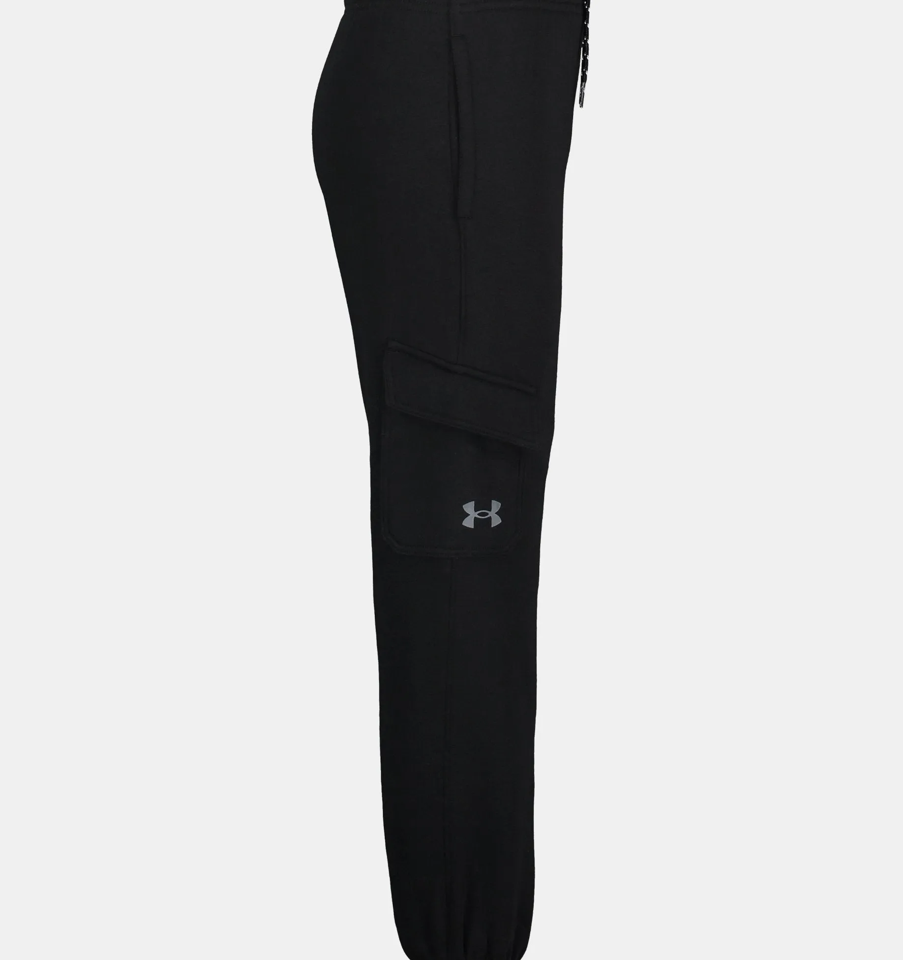 Boys Black Cargo Joggers | Under Armour