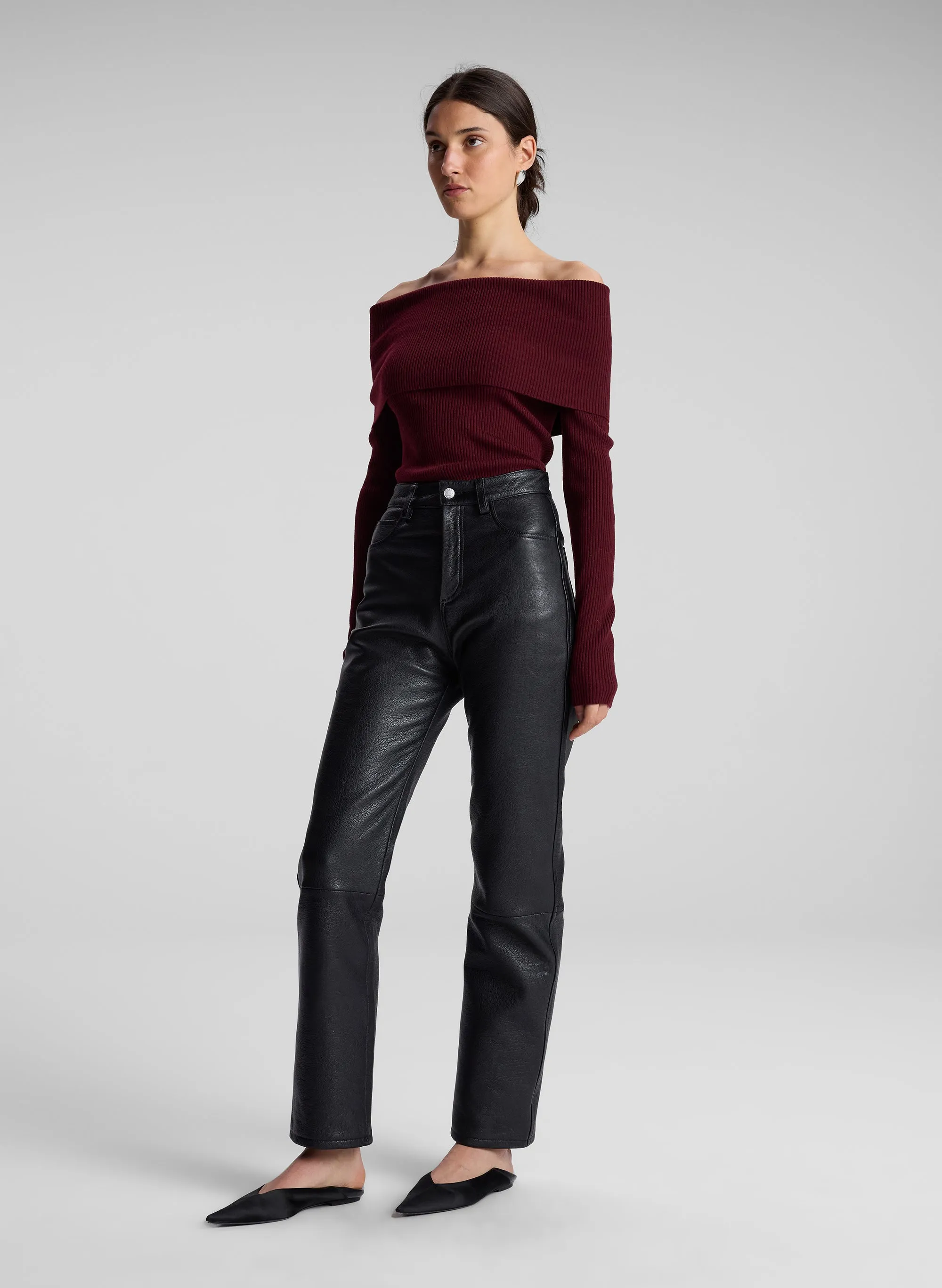 Cameron Leather Pant