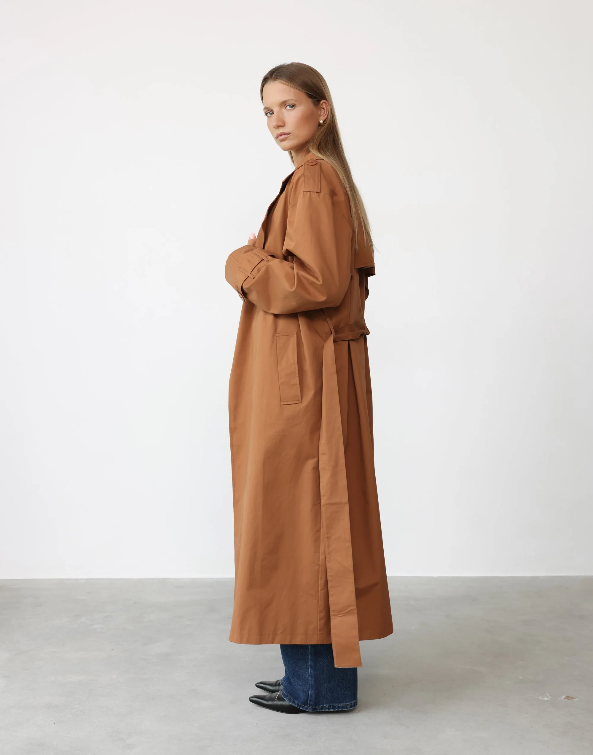 Dario Trench Coat (Nutshell)