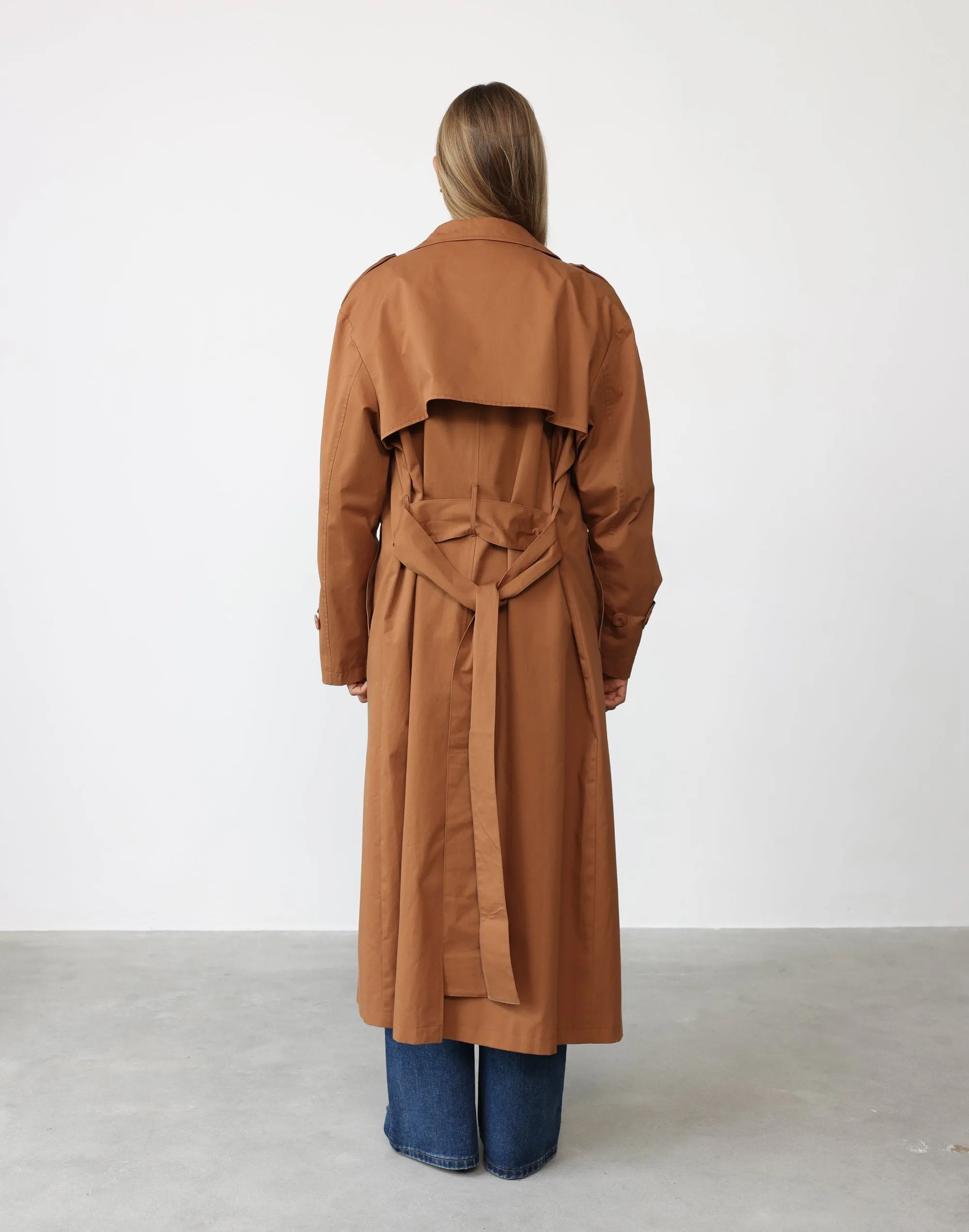 Dario Trench Coat (Nutshell)