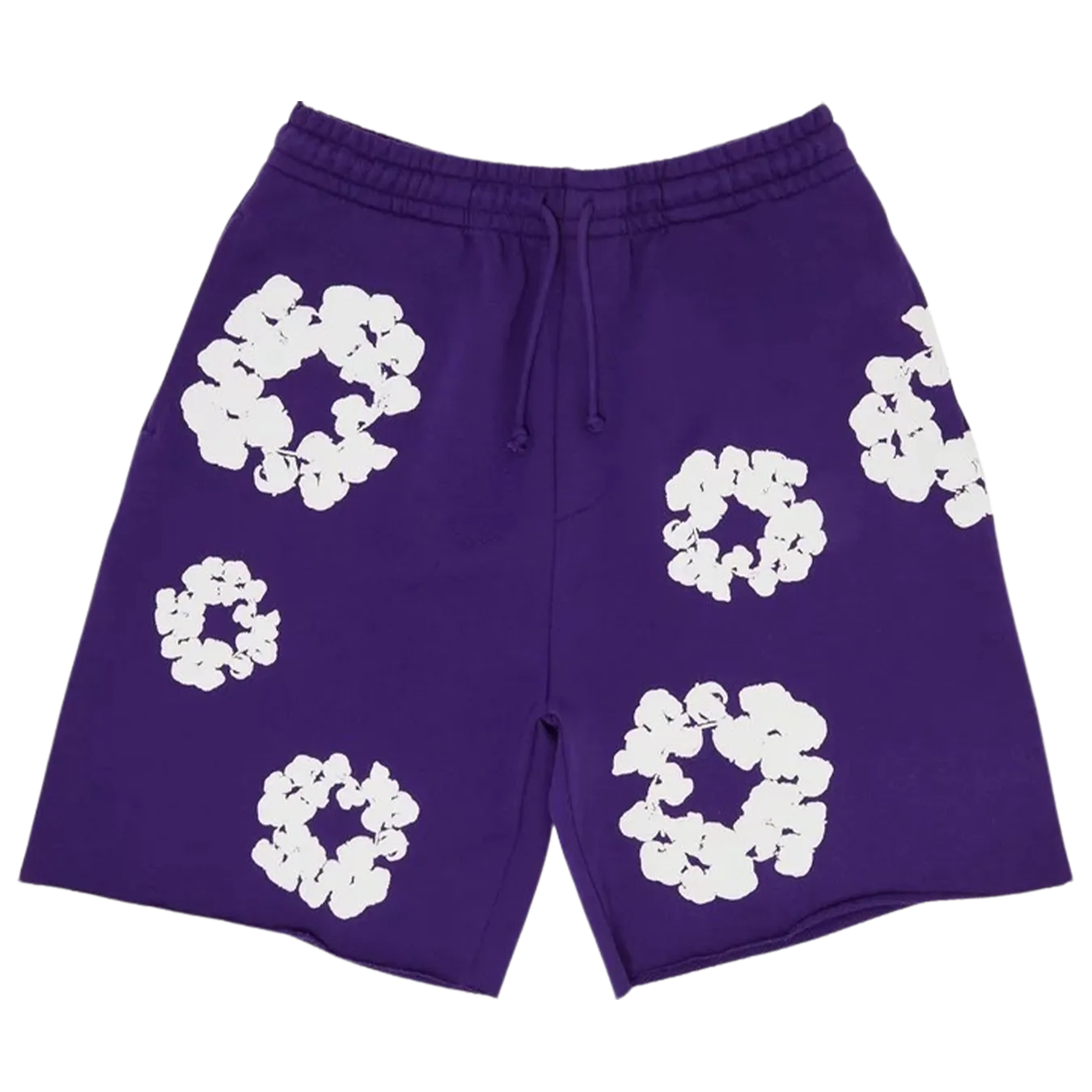 Denim Tears The Cotton Wreath Shorts 'Purple'