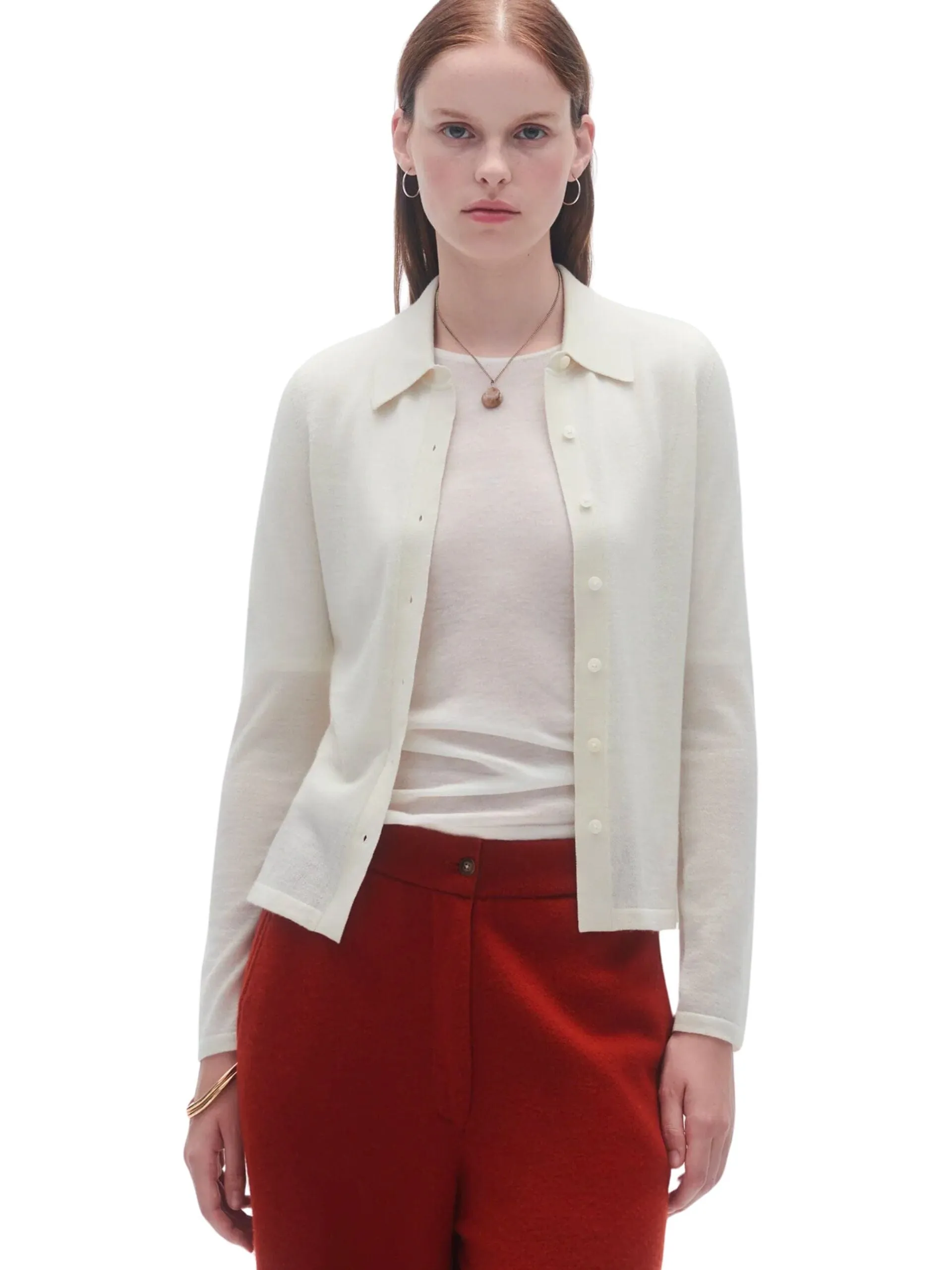 Elle Shirt In Cashmere / Cream