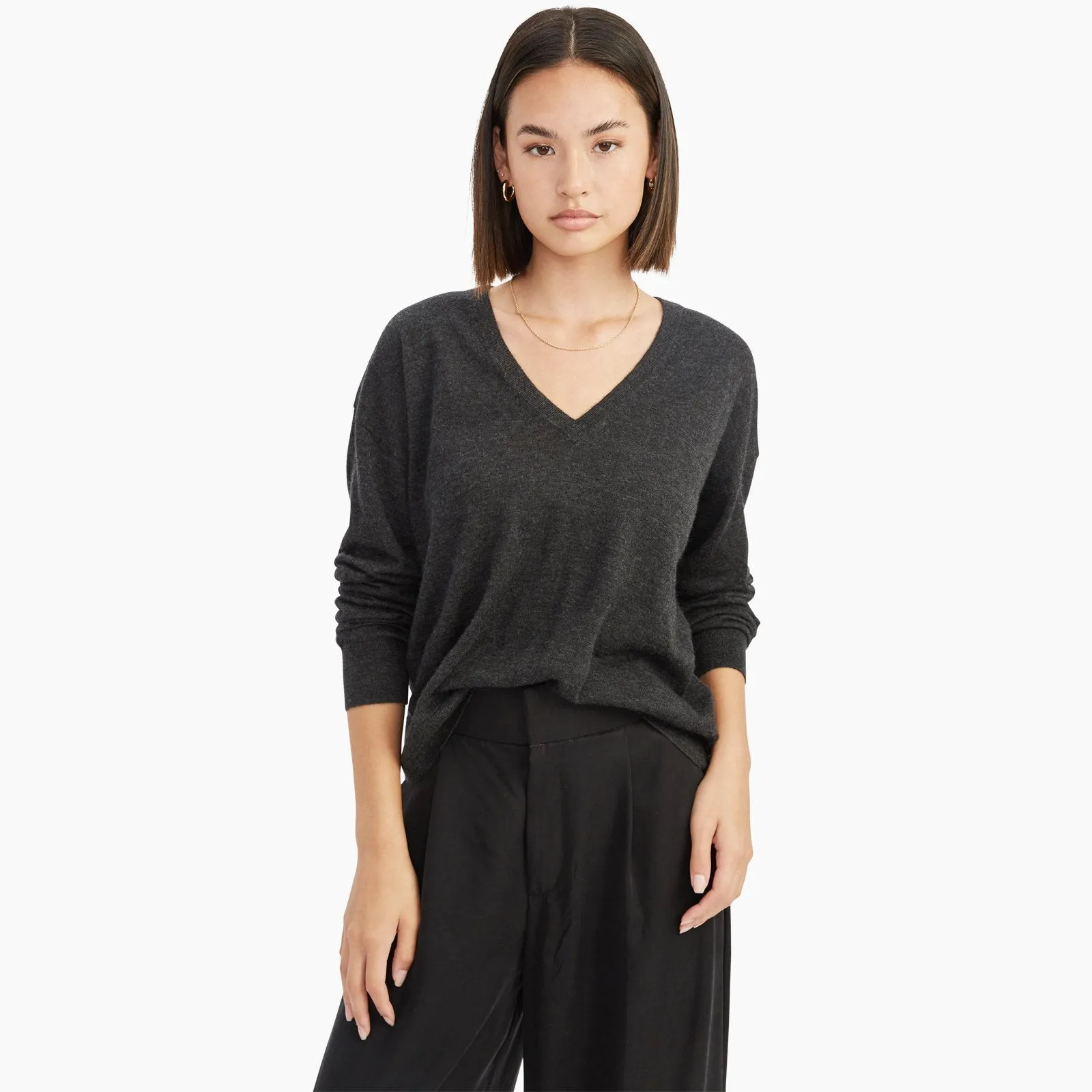 Fancy Cashmere V-Neck