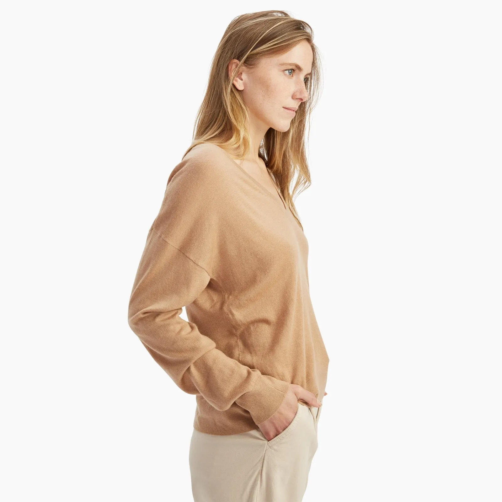 Fancy Cashmere V-Neck