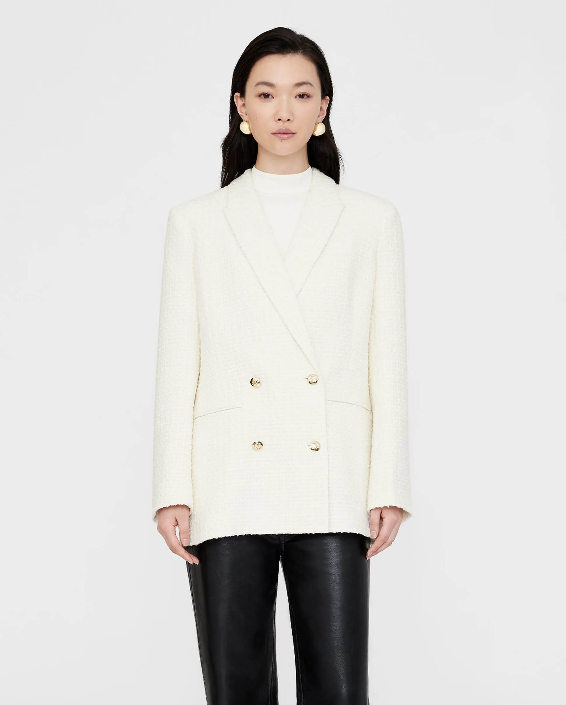 JASMINE BLAZER / IVORY