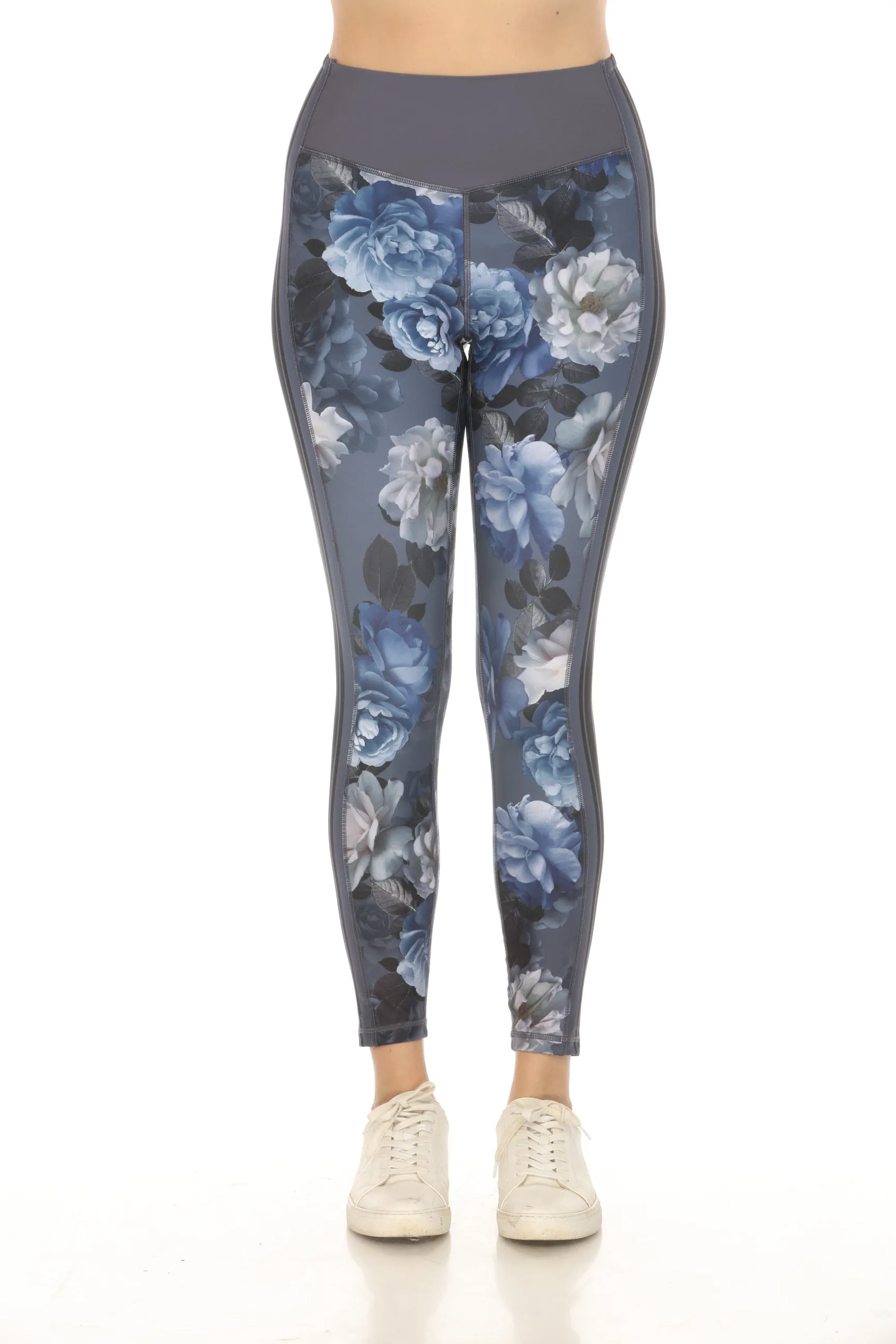 Johnny Was Archibal Bee Active Floral Legging With Pocket A0523