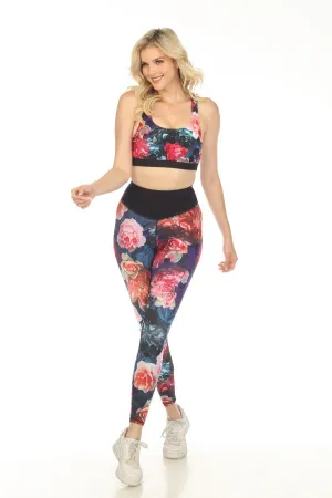 Johnny Was Bee Active Studio V-Yoke Legging Boho Chic A7623