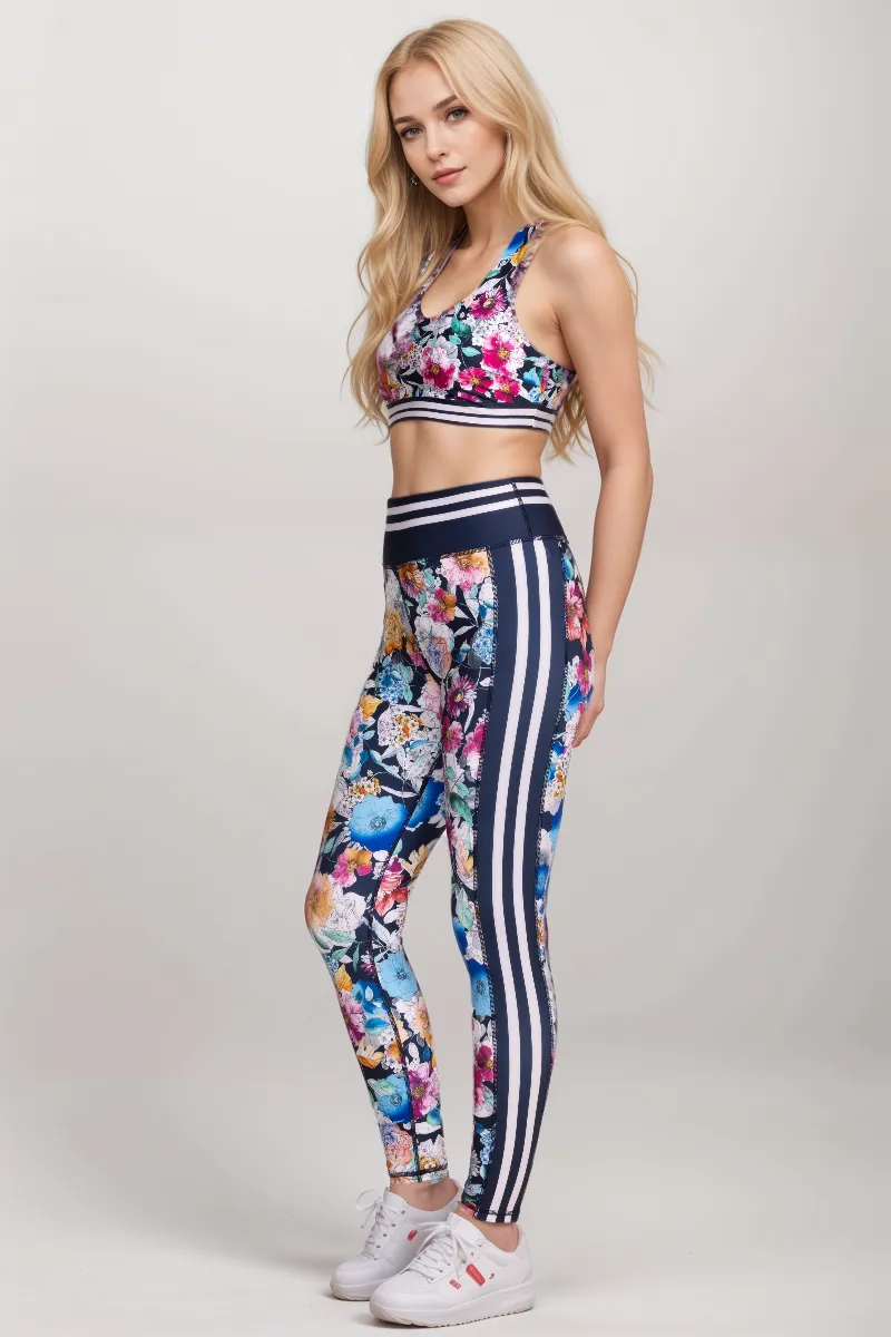 Johnny Was Fall Dance High Waist Leggings A4223 Boho Chic