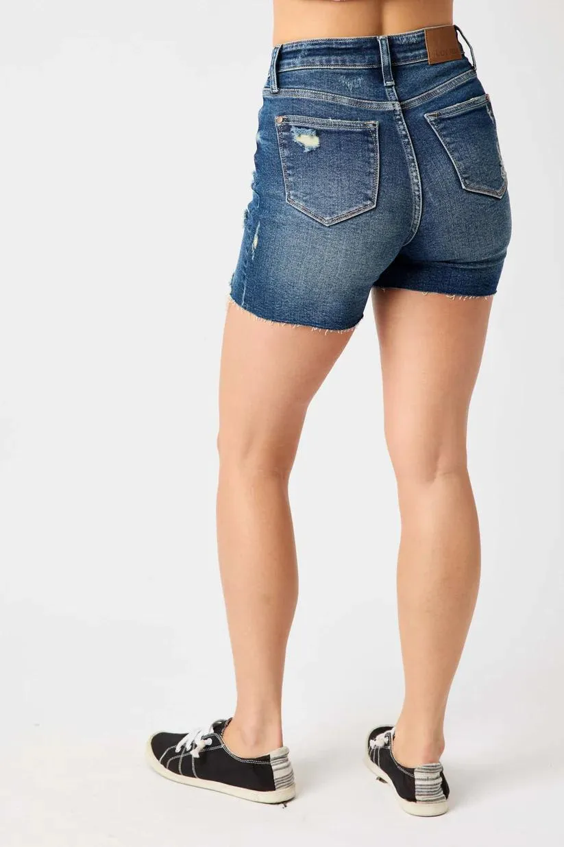 Judy Blue Mild Destroy Cut Off Shorts