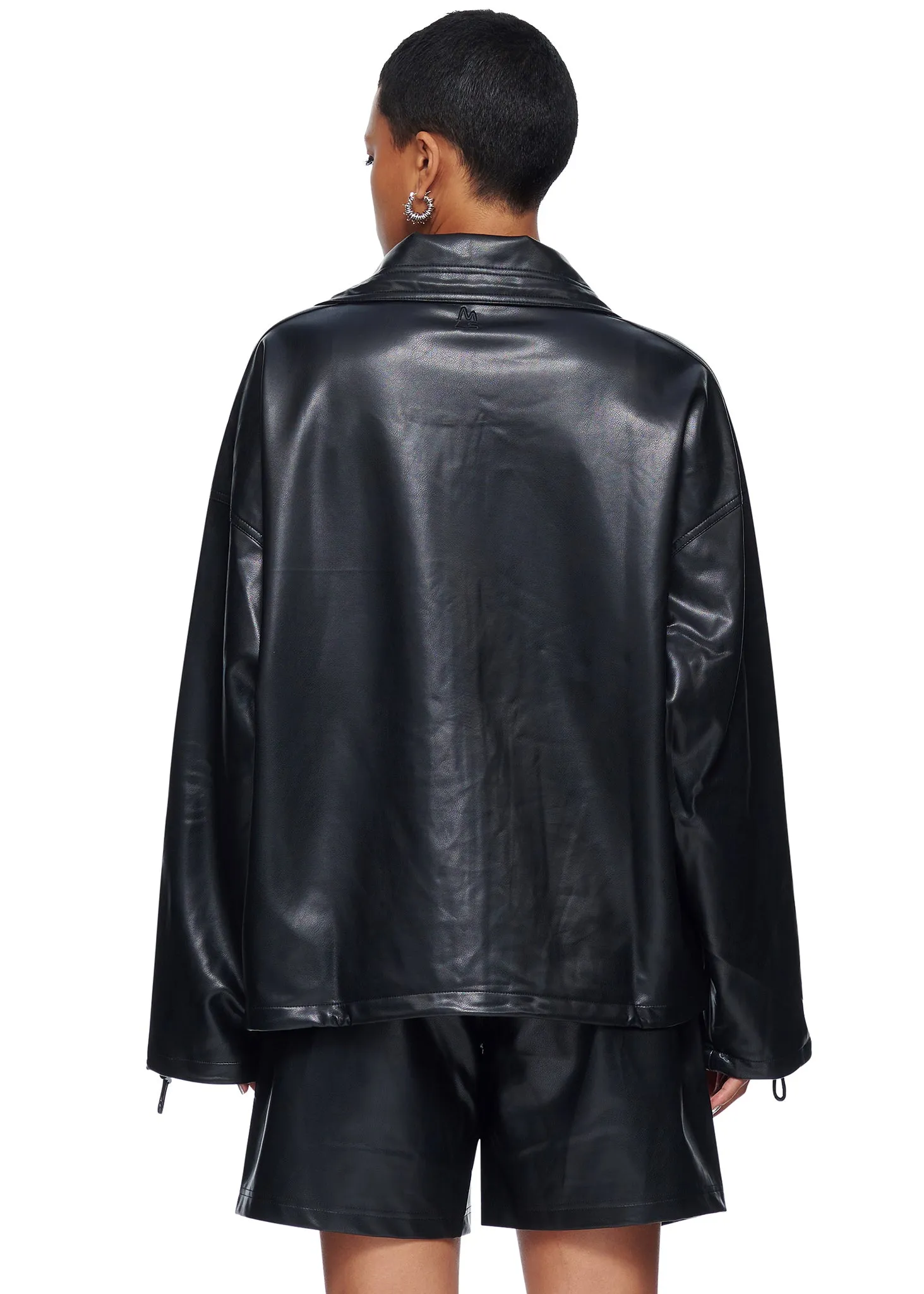 Magnlens Scorpius Vegan Leather Anorak