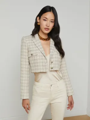 Maura Cropped Tweed Jacket