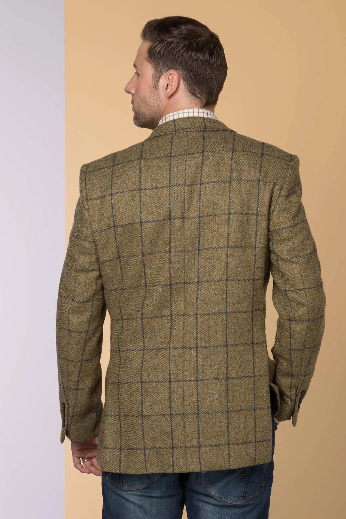 Men's Modern Tweed Blazer - Scampston