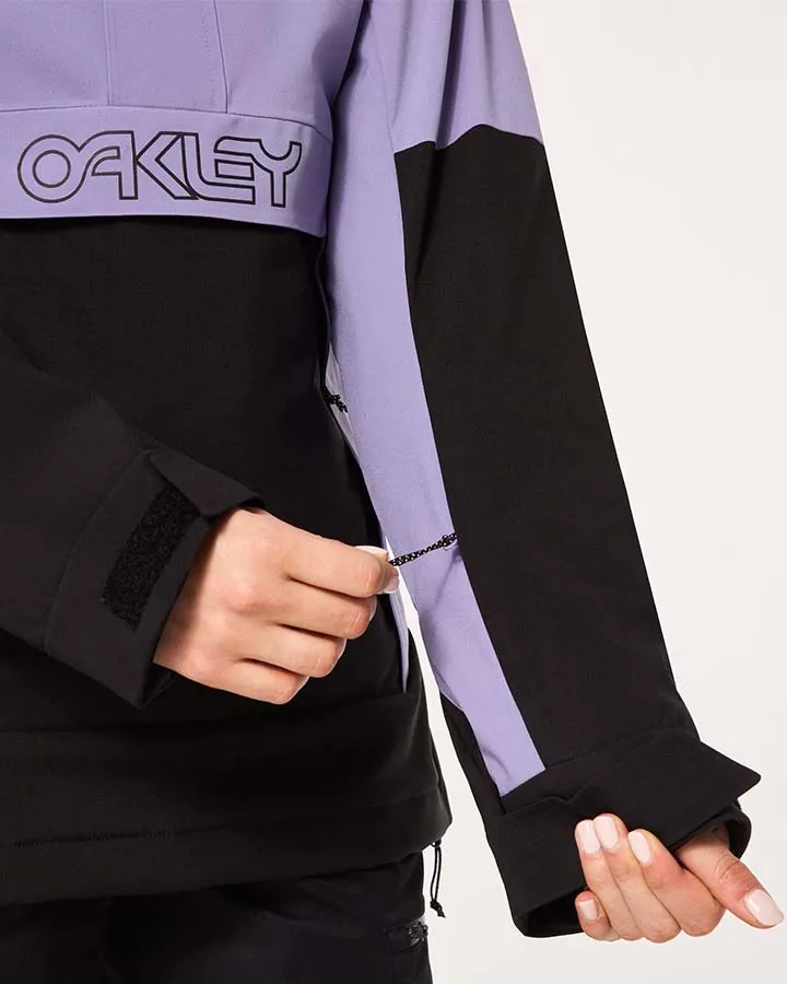 Oakley Women's Tnp Tbt Insulated Anorak - Blackout/New Lilac