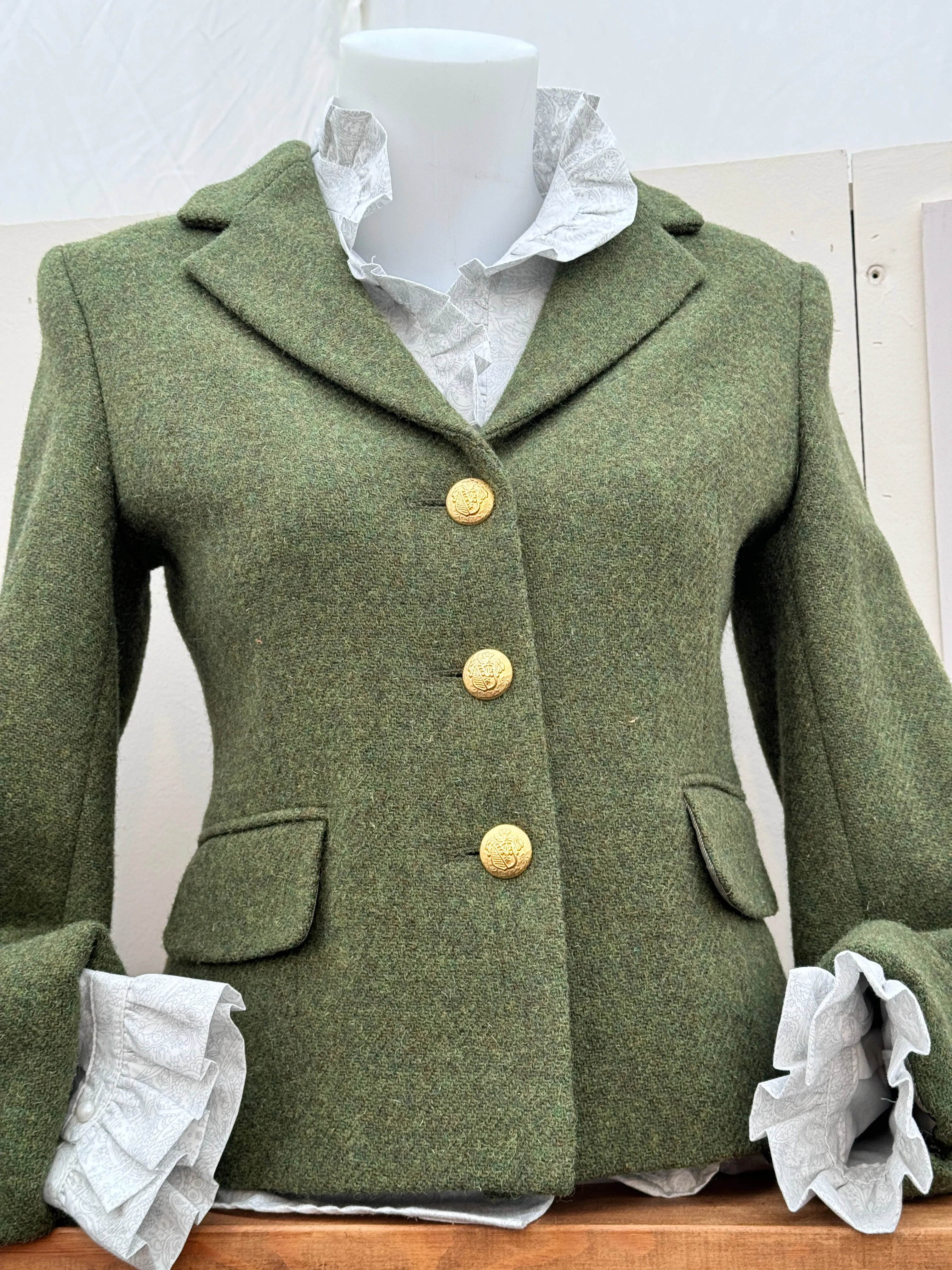 Olivia Green Harris Tweed Jacket