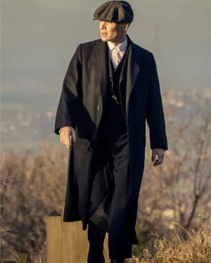 Peaky Blinders Tommy Shelby Black Long Coat