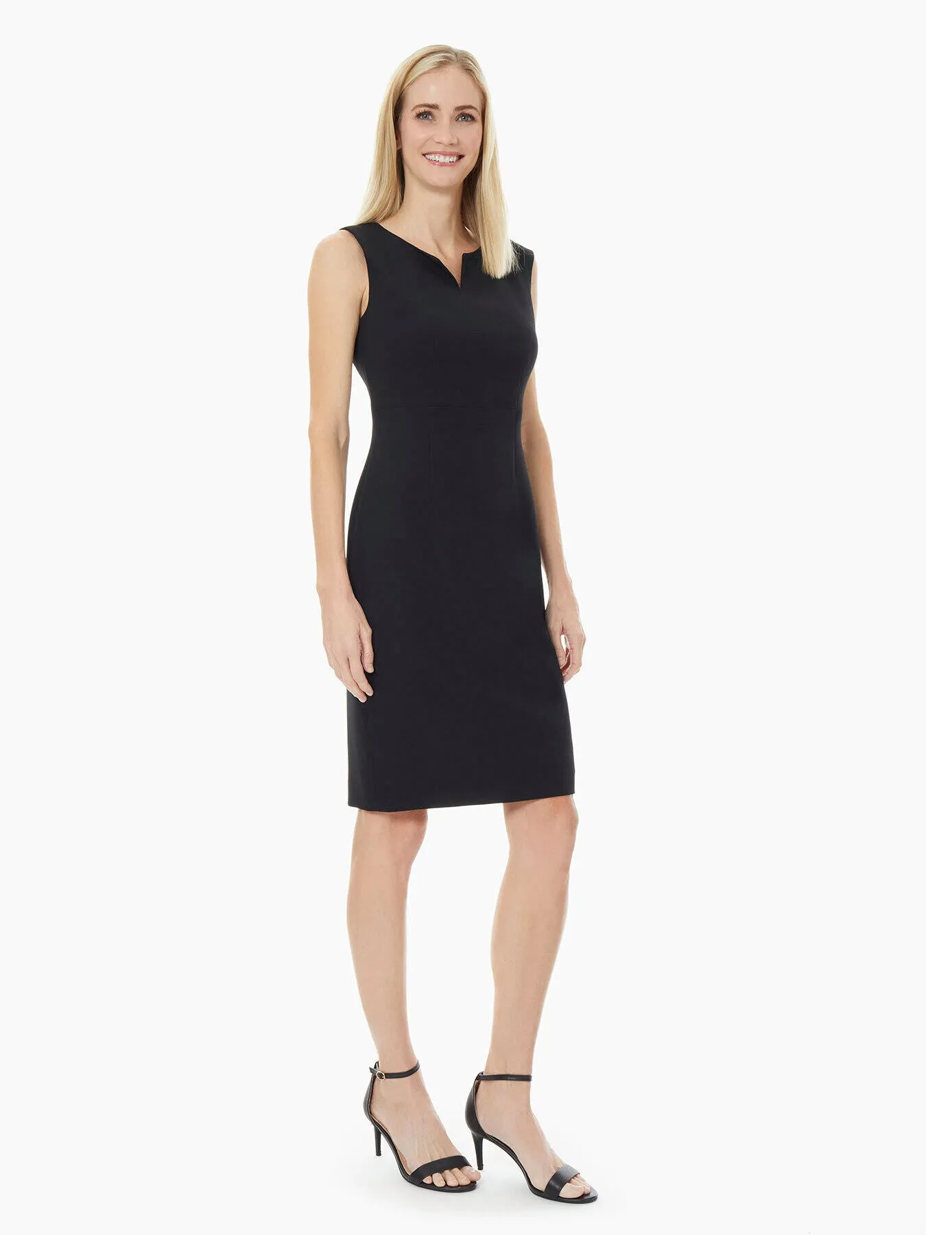 Petite Charlotte Dress, Iconic Stretch Crepe