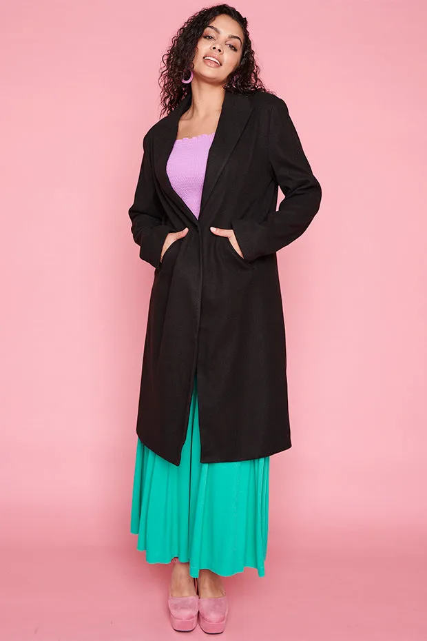 Reena Black Coat