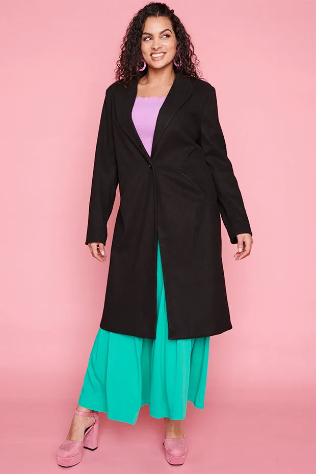 Reena Black Coat