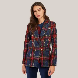 Rene Derhy Marine Jacket | Red Check