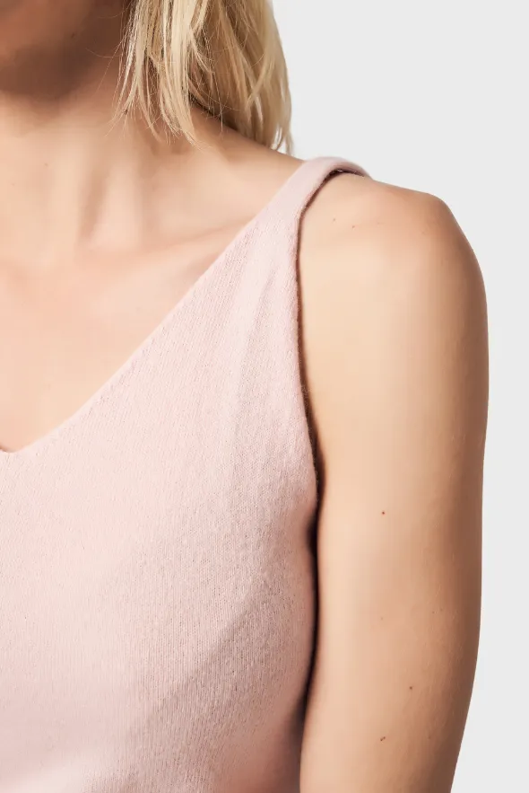 Sexy V-Neck Cashmere Top