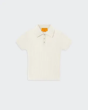 Shrunken Polo - Cream