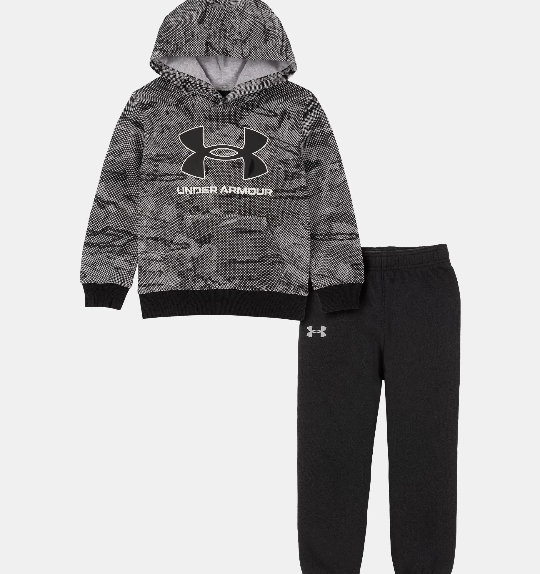 Toddler Boys' Mod Gray Halftone Reaper Hoodie Set | Under Armour