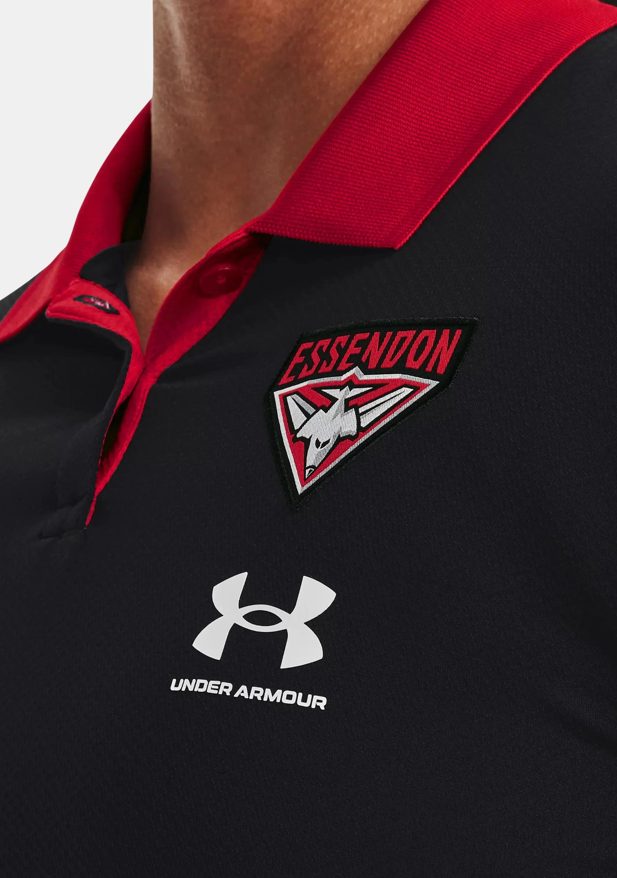 Under Armour Women's Essendon Bombers Polo Top <br> 1374791 001